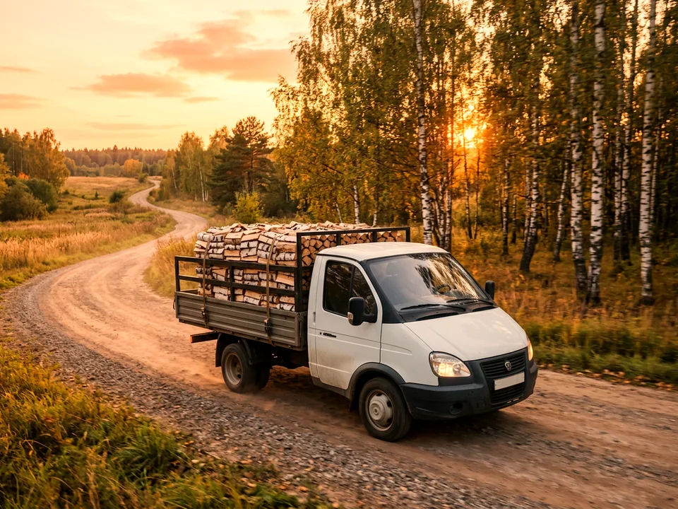 Газель с дровами — доставка в Болотном (Новосибирская область)